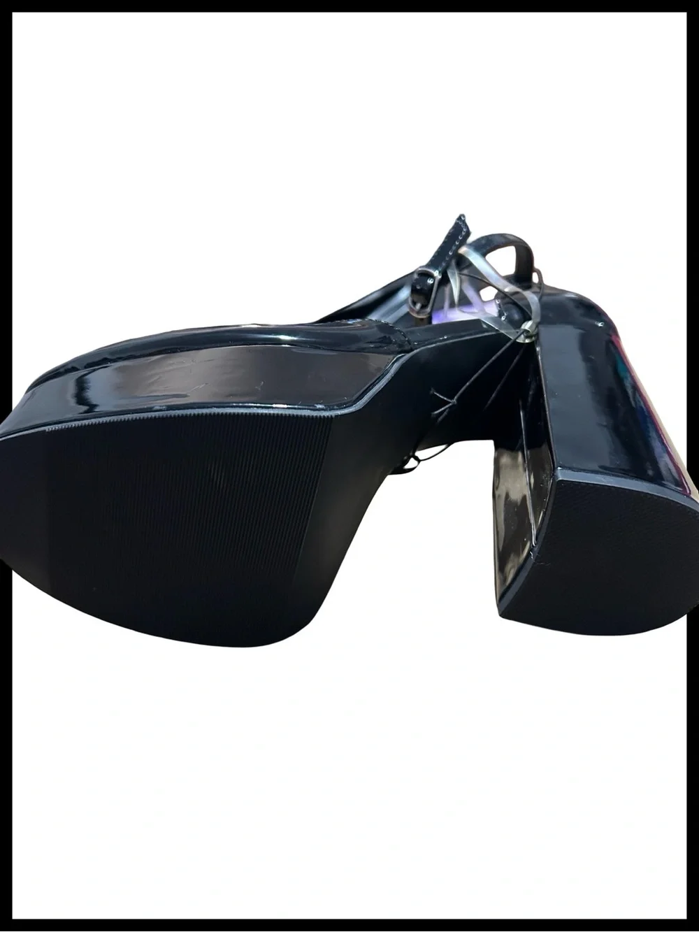🆕 Women’s Black Patent Platform Mary Jane Heels